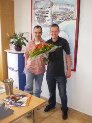 Weigand-Transporte gratuliert Sebastian David herzlich zur bestandenen Prüfung zum Berufskraftfahrer.