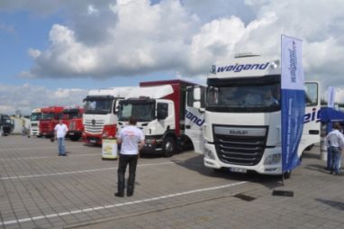 Der Weigand-LKW auf dem ProLKW-Tag