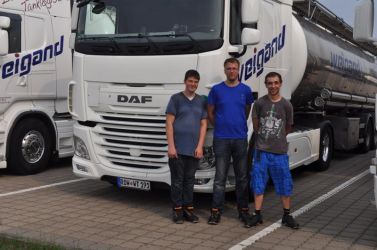 v.l. Janko Beckmann, Alexander Meyer und Peter Möhlmann