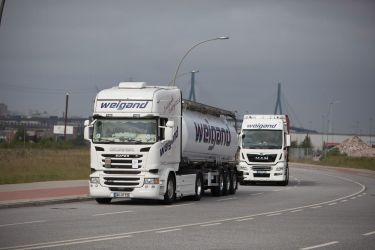 LKW von Weigand-Transporte unterwegs in Deutschland