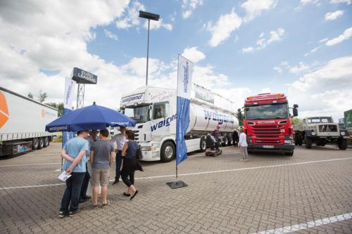 Weigand-Transporte beim ProLKW-Tag 2014