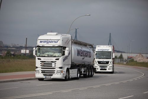 LKW von Weigand-Transporte unterwegs in Deutschland