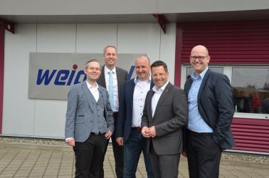 von links: Sören Wallin, Stephan Ruppe, Stefan Weigand, Kai Seefried, Dr. Marco Mohrmann