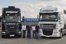 Weigand-Transporte präsentiert sich auf dem 1. ProLKW-Tag