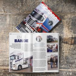 SCANIA BEWEGT - Artikel über Weigand-Transporte